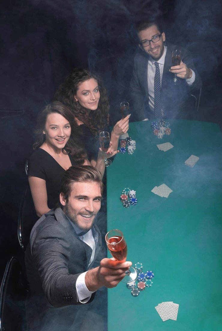 Layar dashboard permainan live dealer dengan statistik meja